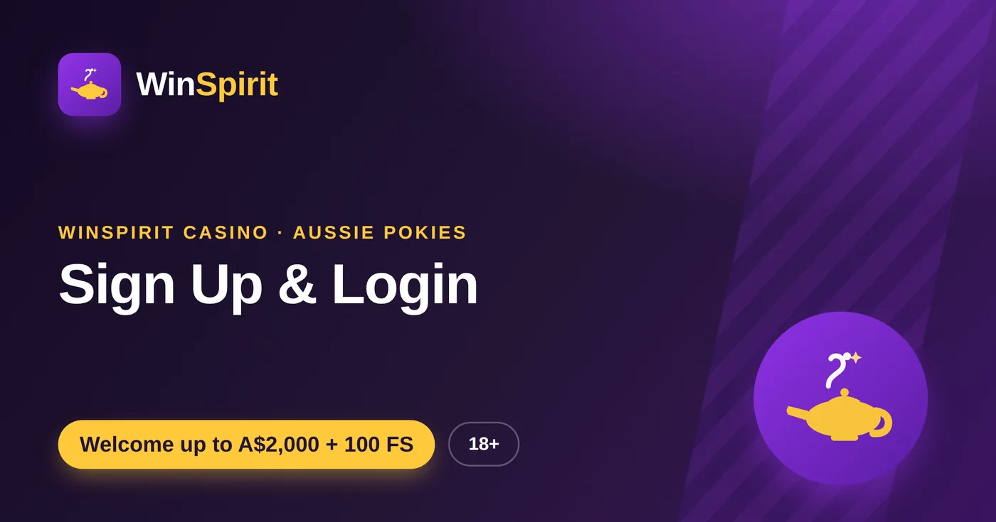 WinSpirit Casino sign up